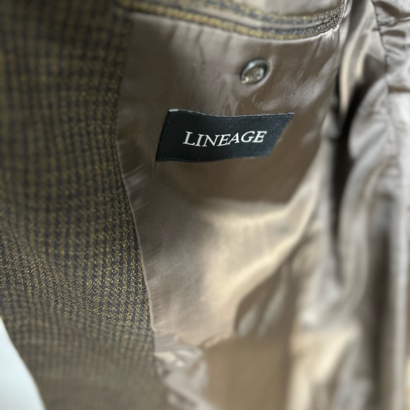 NWOT Lineage Suit Jacket SZ 44R - Picture 6 of 9